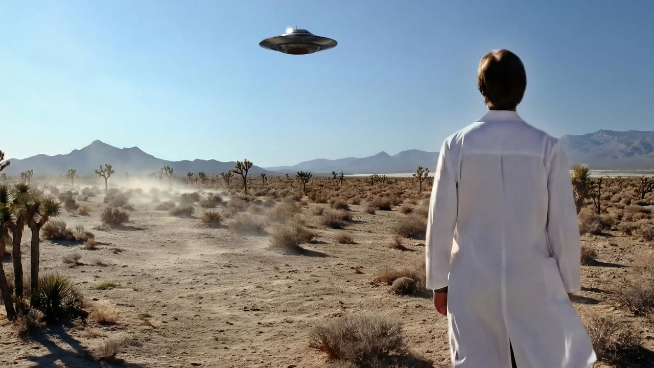 S4: The Bob Lazar Story backdrop