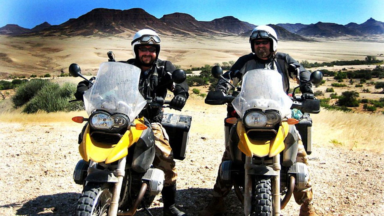 The Hairy Bikers' Cookbook backdrop