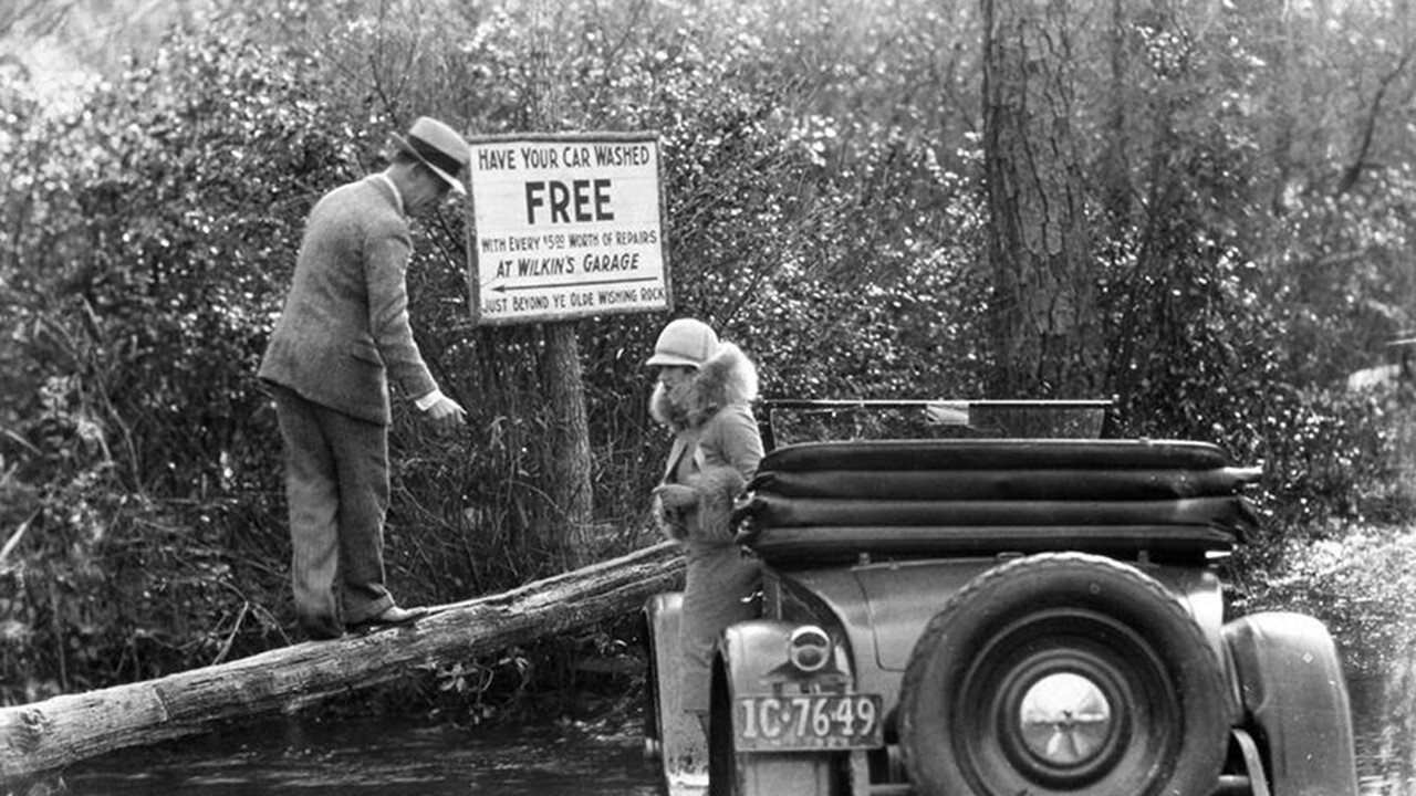 The Untamed Lady backdrop