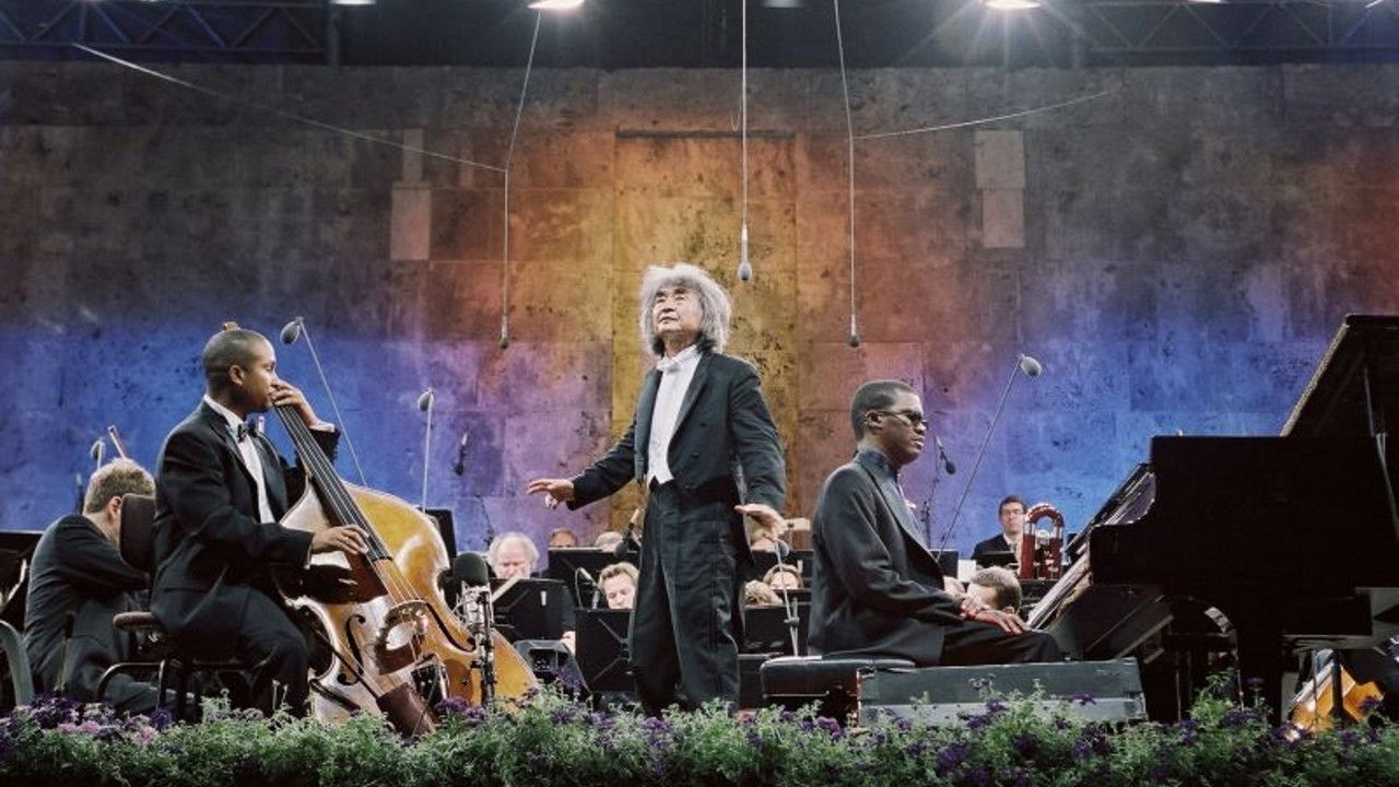 Waldbühne 2003: A Gershwin Night backdrop