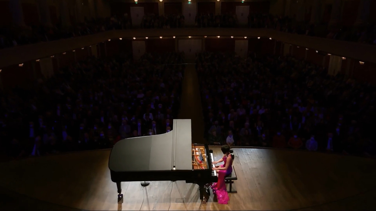 Yuja Wang - The Vienna Recital backdrop
