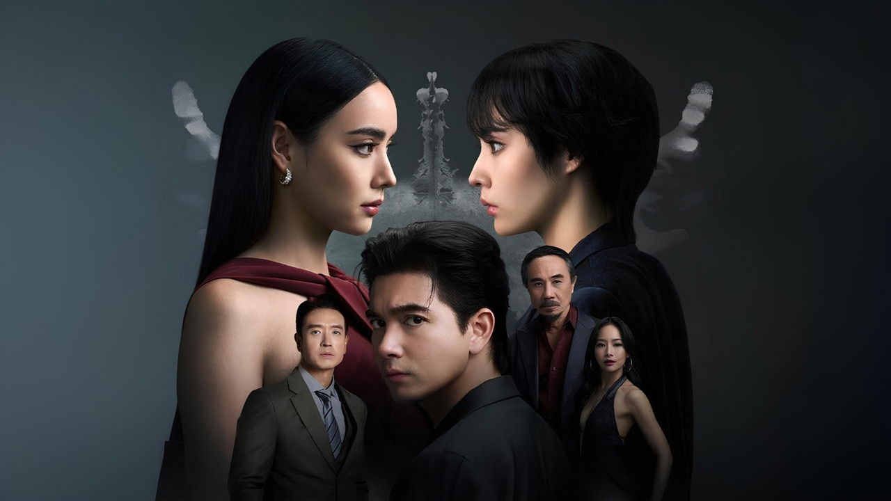 Decalcomania backdrop