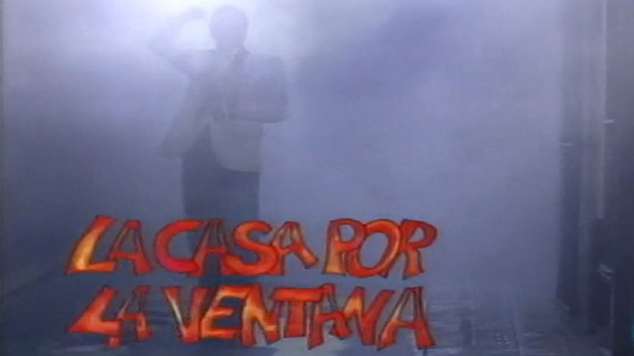 La casa por la ventana backdrop