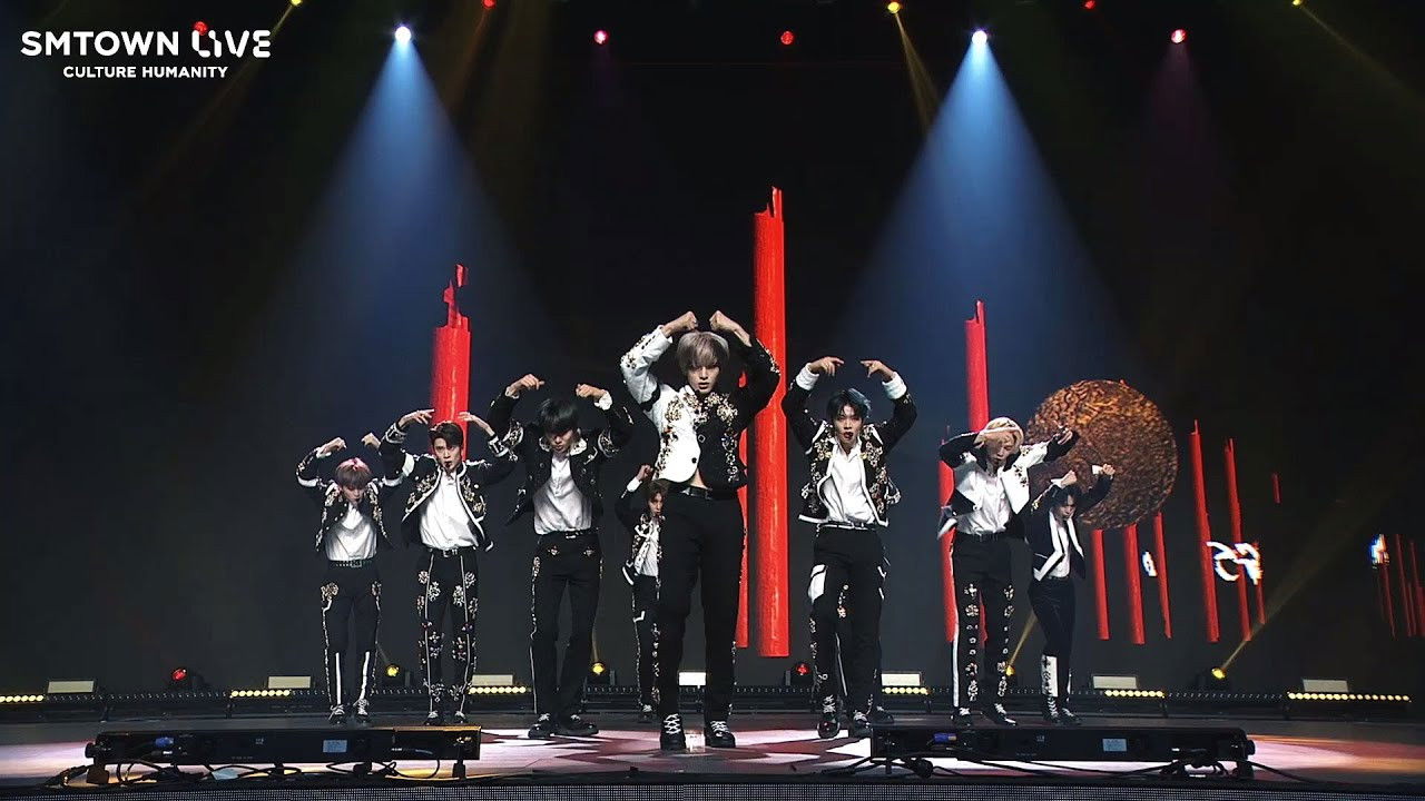 SMTOWN LIVE "Culture Humanity" backdrop