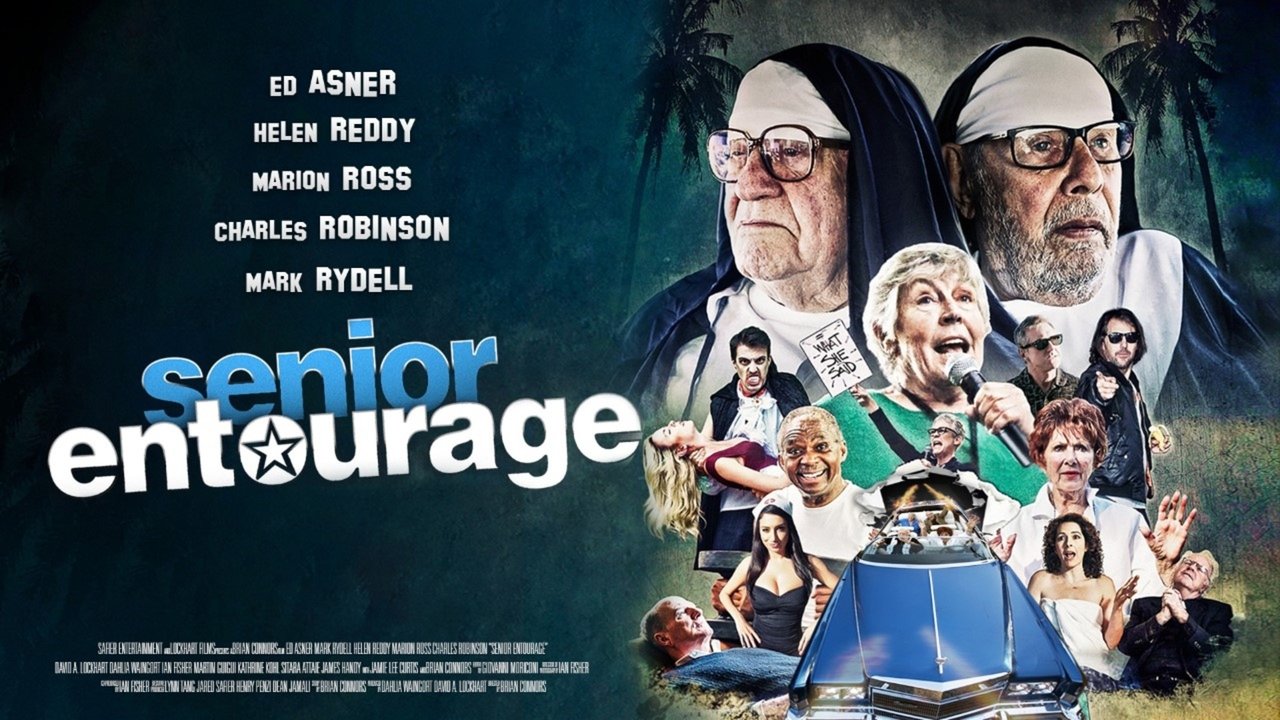 Senior Entourage backdrop