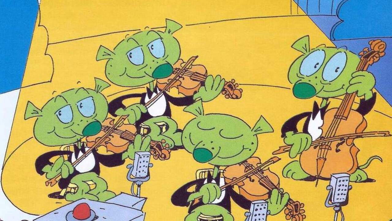 Le croc-note show backdrop