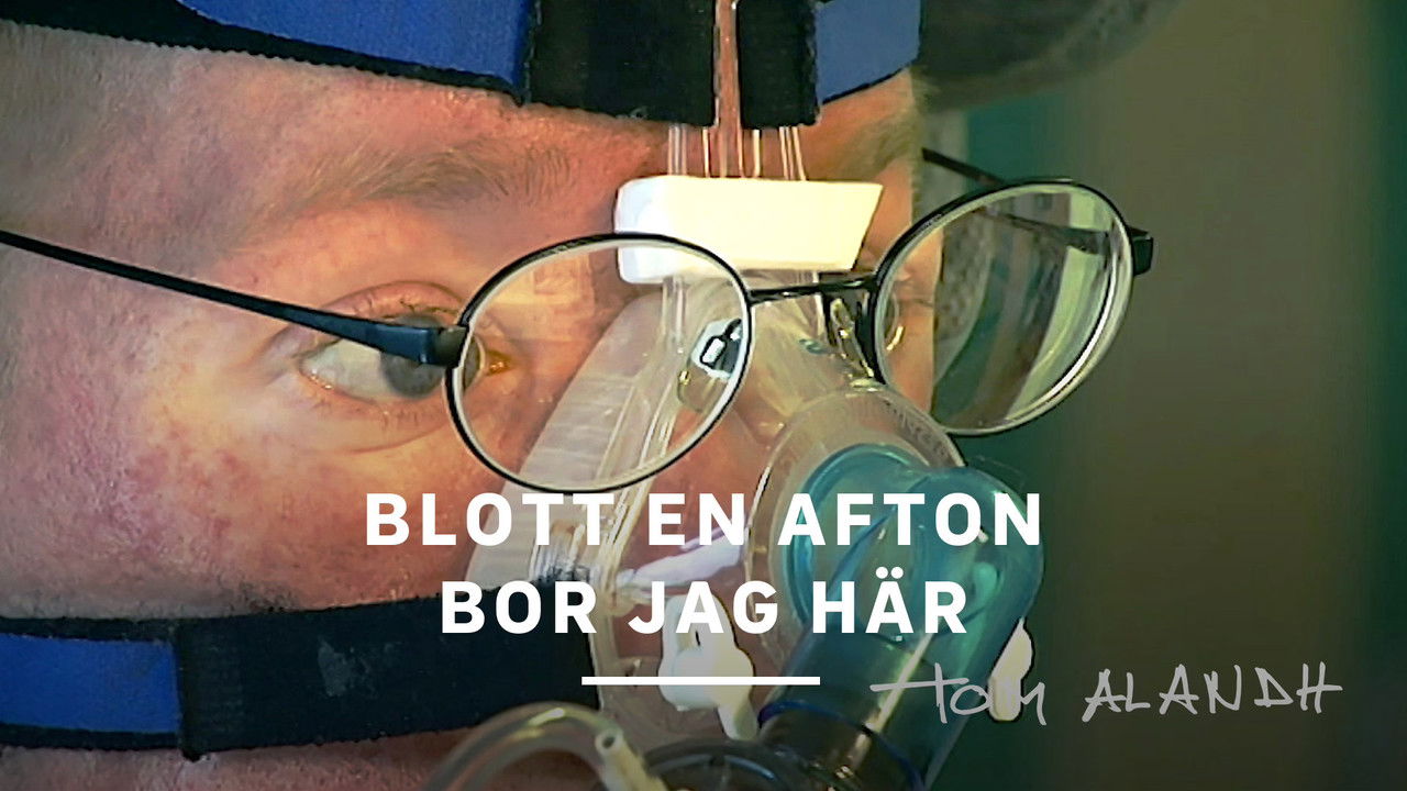 Blott en afton bor jag här backdrop