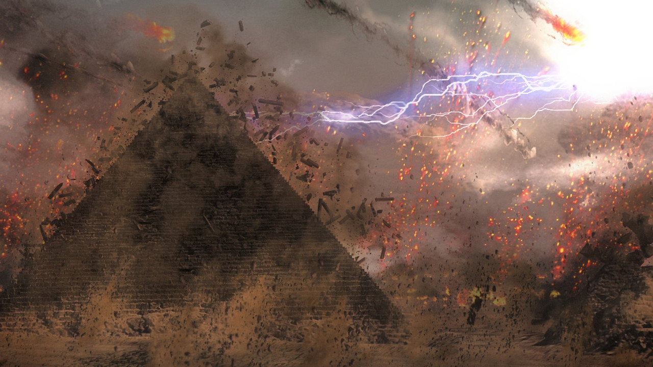 Evacuate Earth backdrop