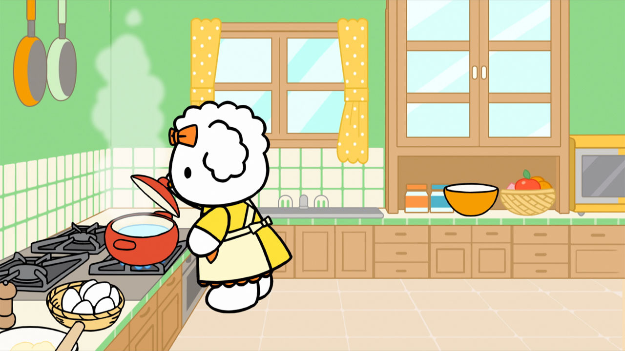 Hello Kitty and Friends: Our House backdrop