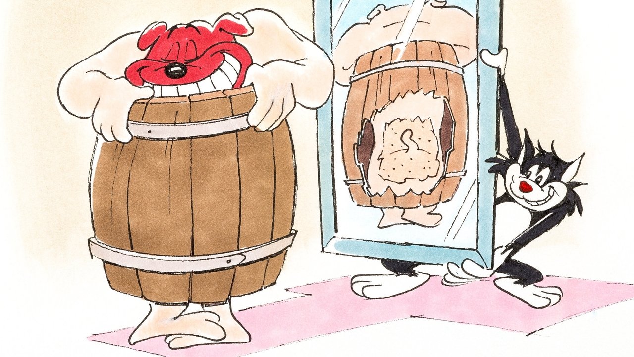 Ventriloquist Cat backdrop