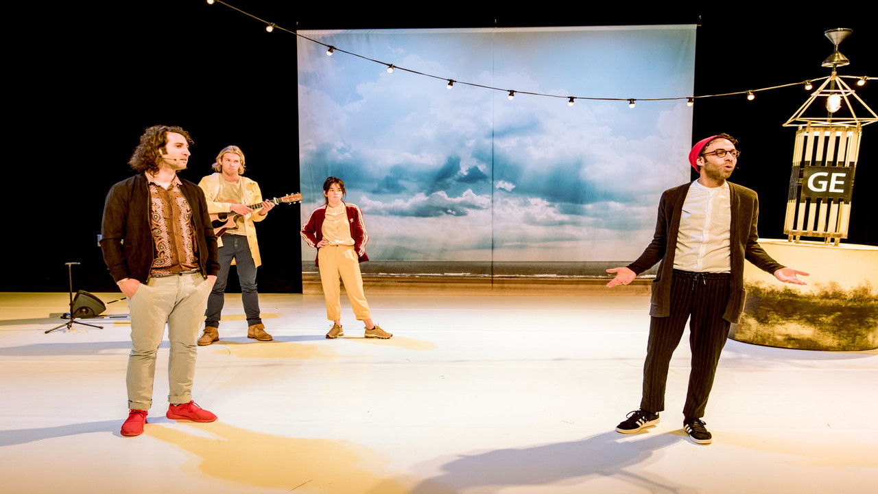 George and Eran Become Racists backdrop