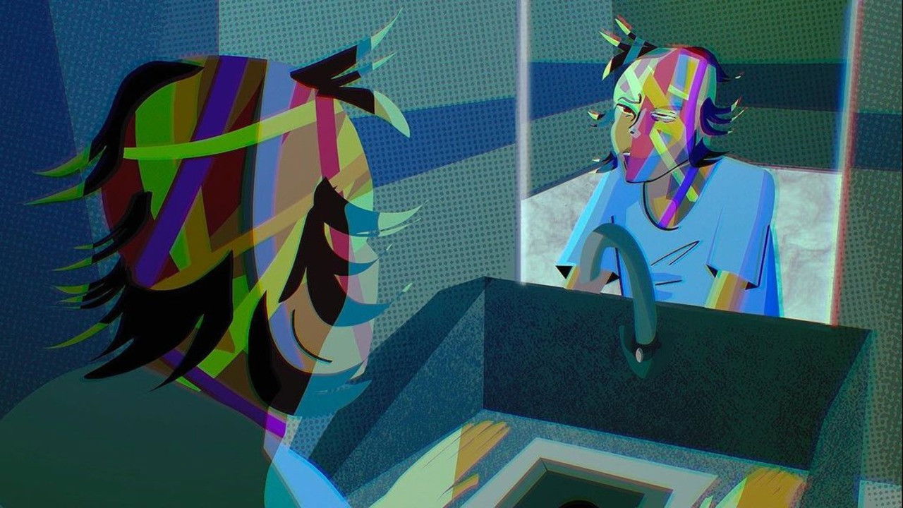 Rubber-Band Man backdrop