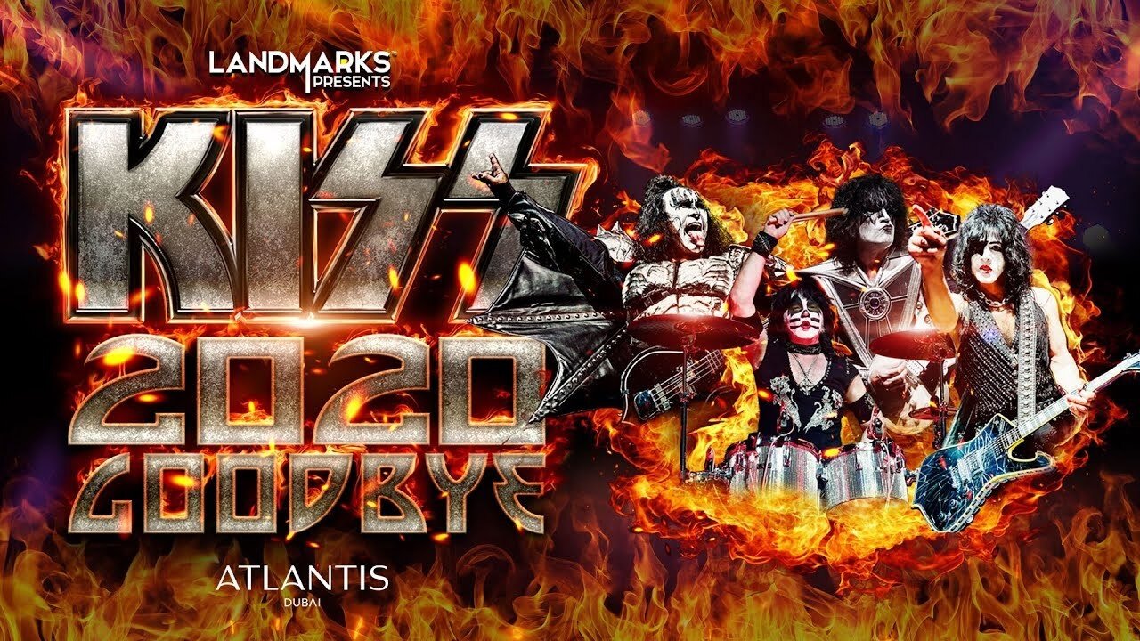 KISS 2020 Goodbye backdrop