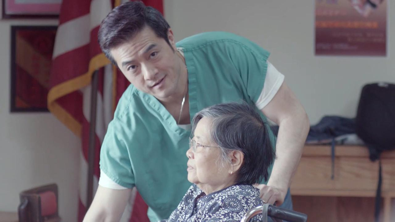 Paper Wrap Fire backdrop