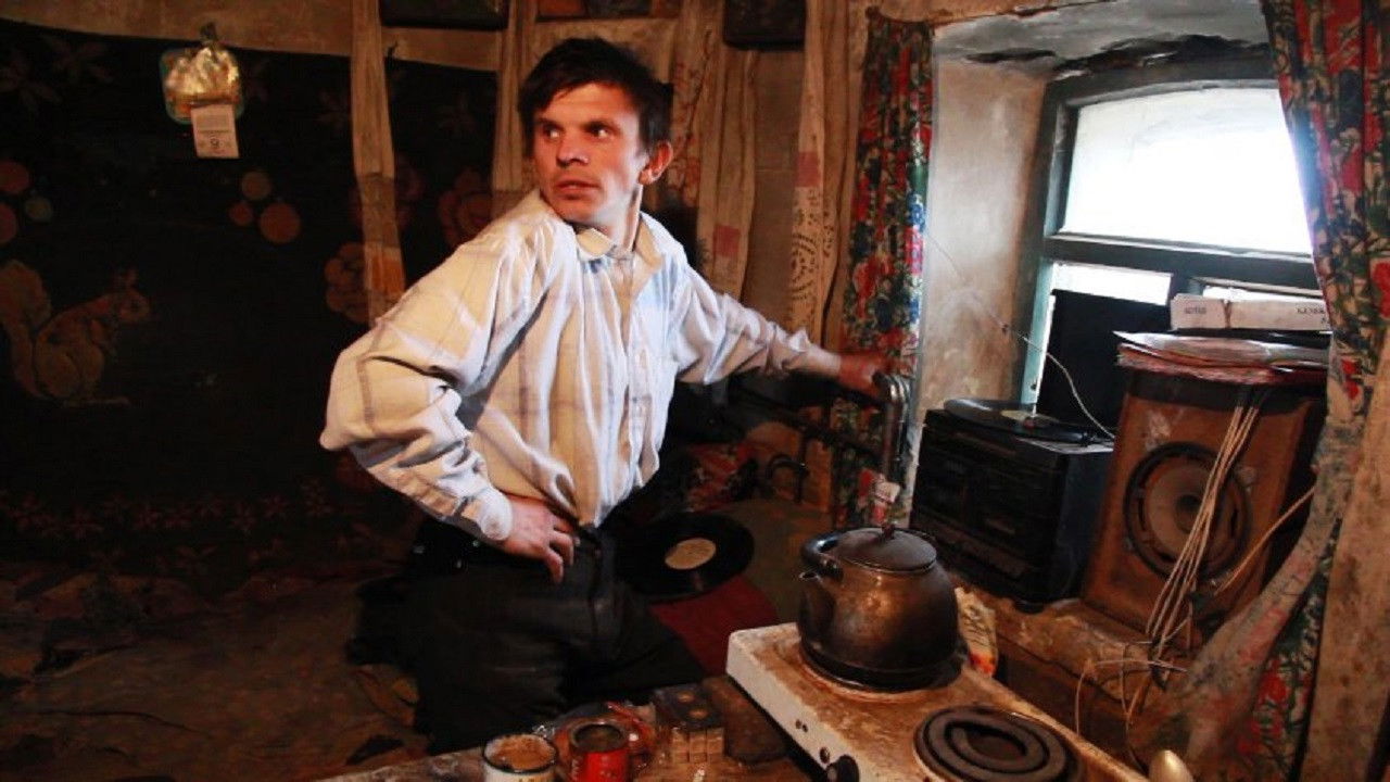 The Potato Eaters backdrop