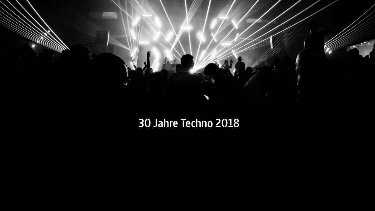 30 Jahre Techno in Berlin backdrop