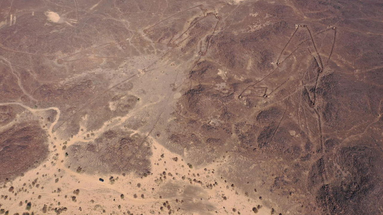 The Mystery of the Desert Kites backdrop