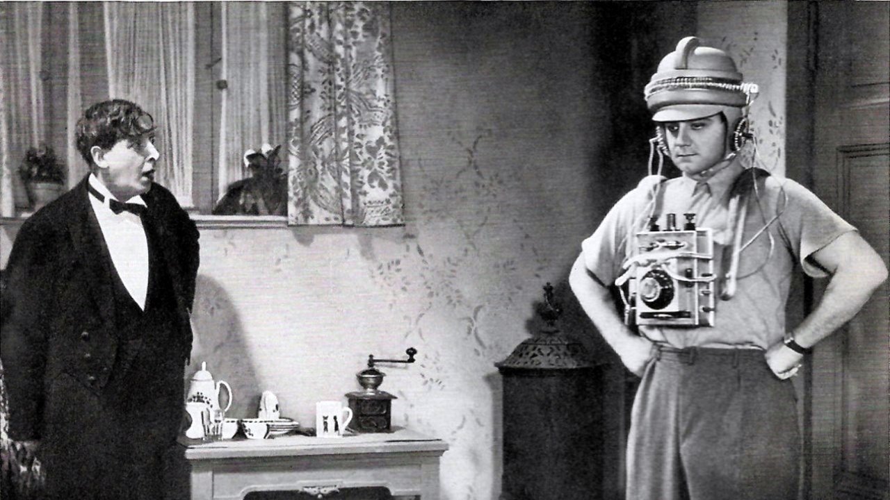 An Invisible Man Goes Through the City backdrop