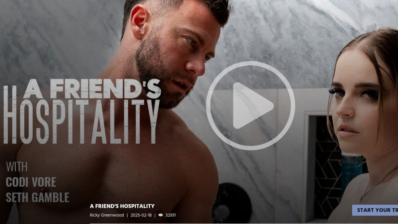 A Friends Hospitality backdrop