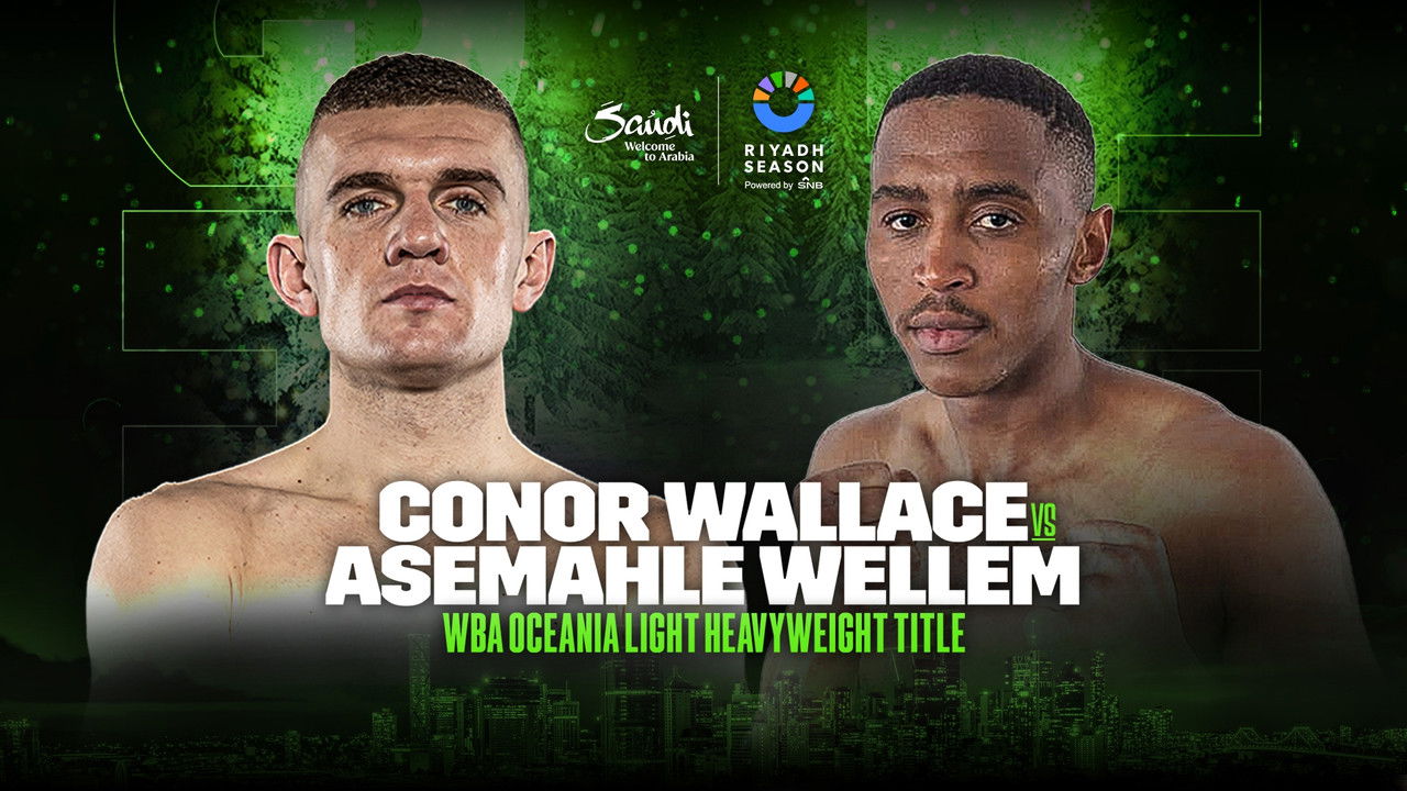 Conor Wallace vs. Asemahle Wellem backdrop