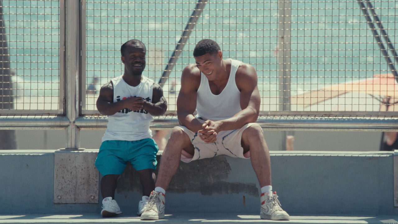 Muscle Beach backdrop