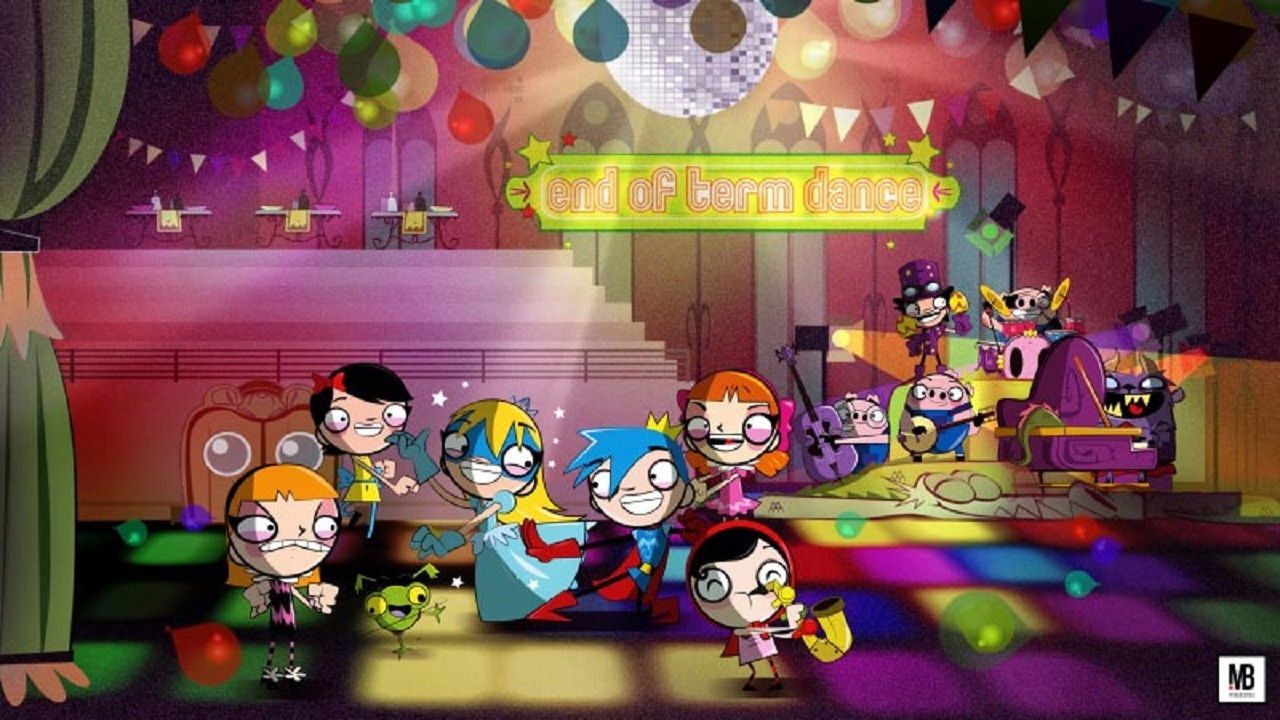 Cenicienta Swing backdrop