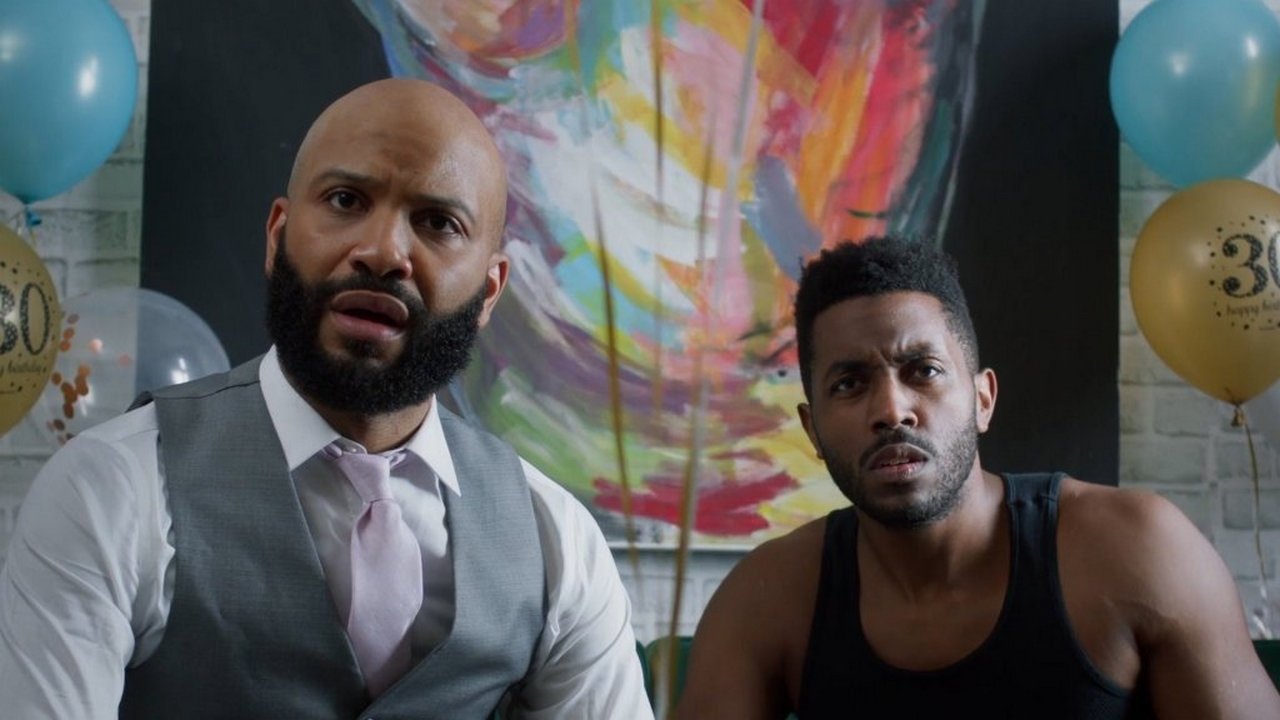 Nana's Boys backdrop