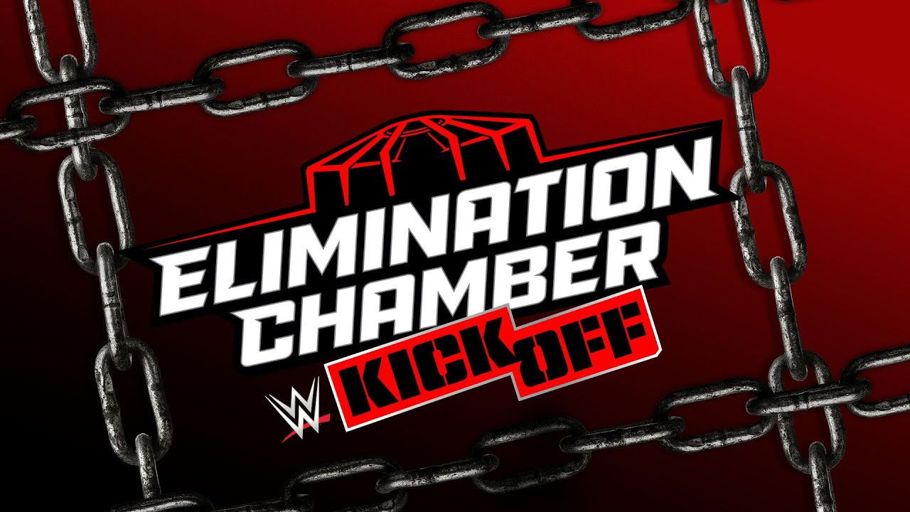 WWE Elimination Chamber 2025 Kickoff backdrop