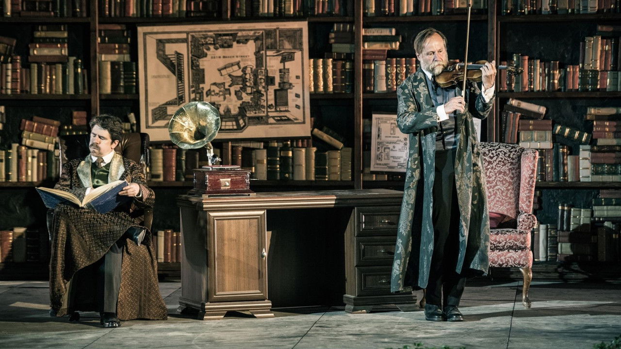 Pes baskervillský backdrop