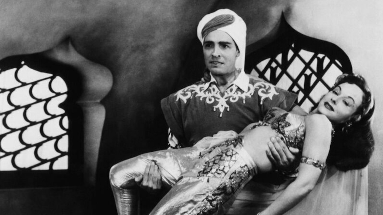 Babes in Bagdad backdrop