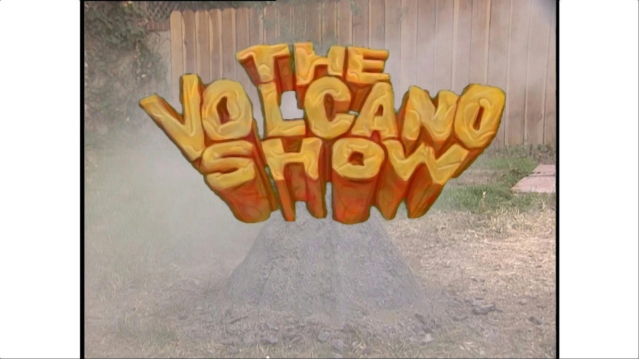 The Volcano Show backdrop