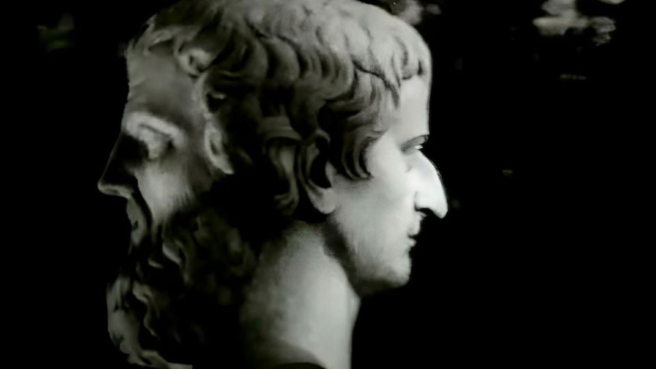 Two-Faced Janus backdrop