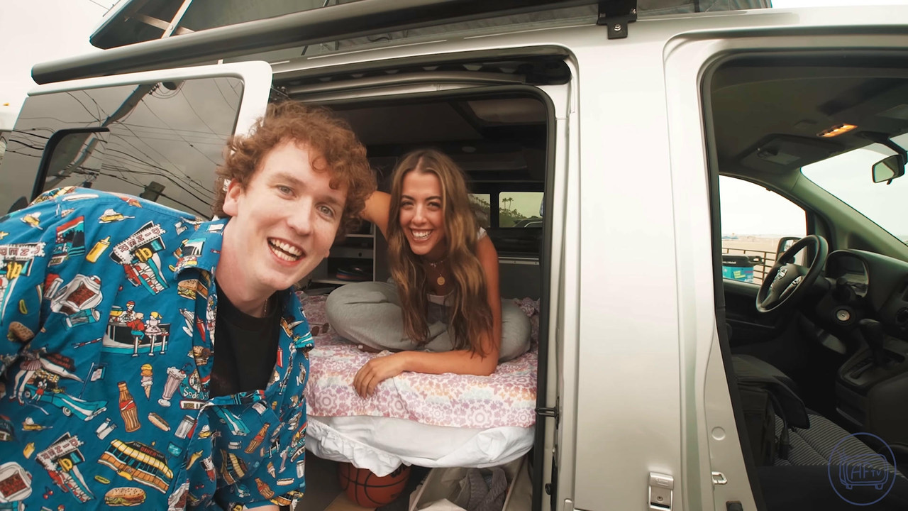 The Man who invented Van Life Youtube backdrop