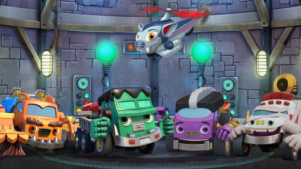 Mighty Monsterwheelies backdrop