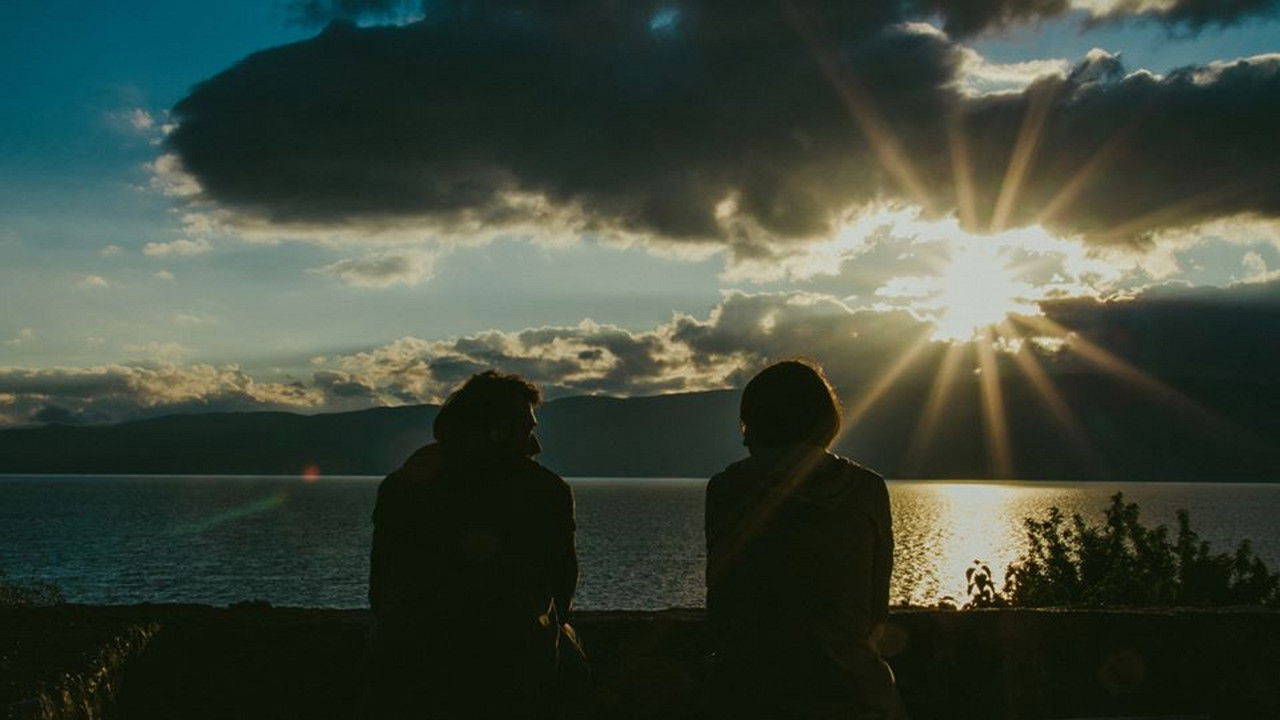 Grandfather and Grandson backdrop