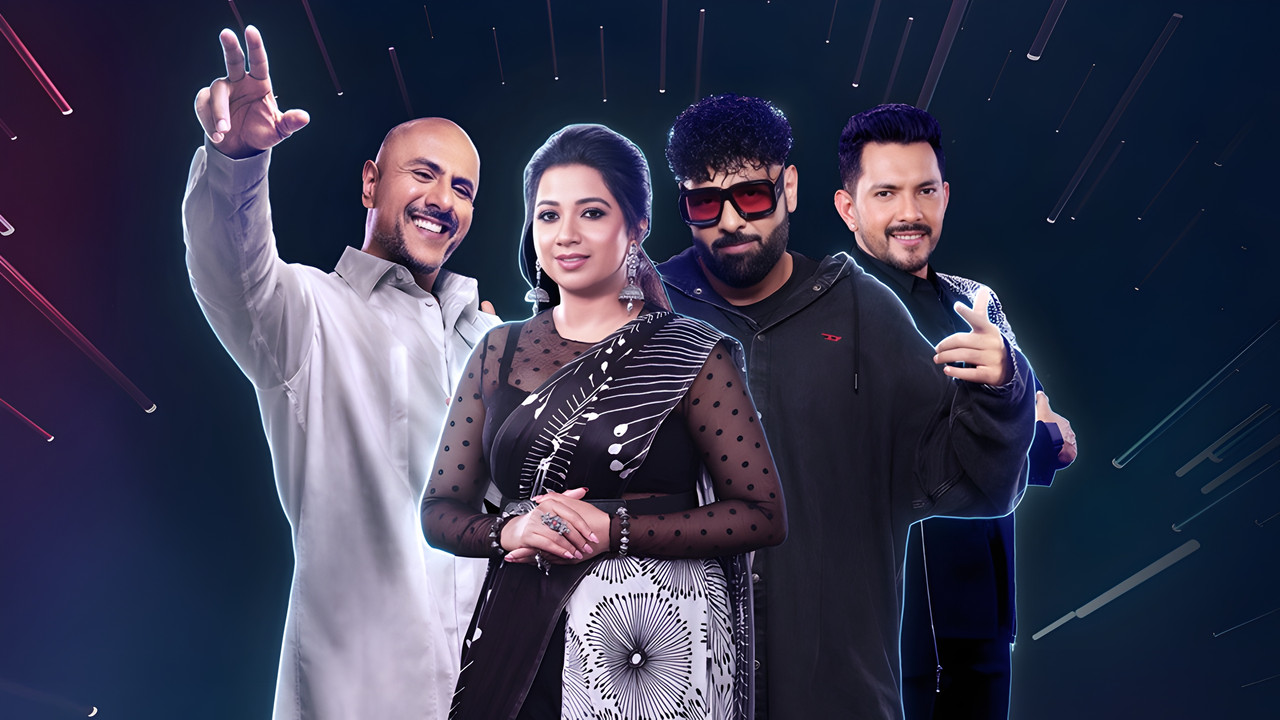 Indian Idol backdrop