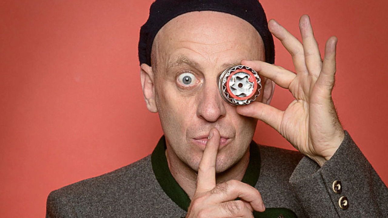 Alf Poier - Backstage backdrop