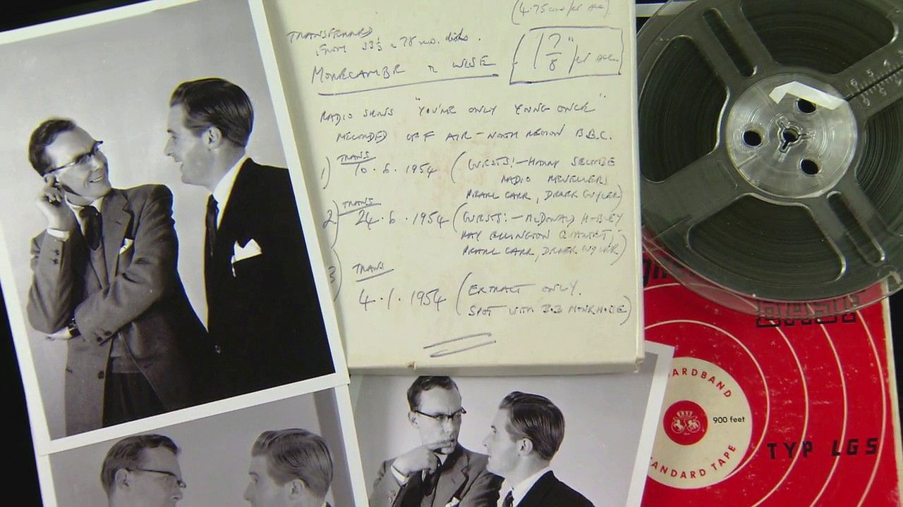 Morecambe and Wise the Whole Story backdrop