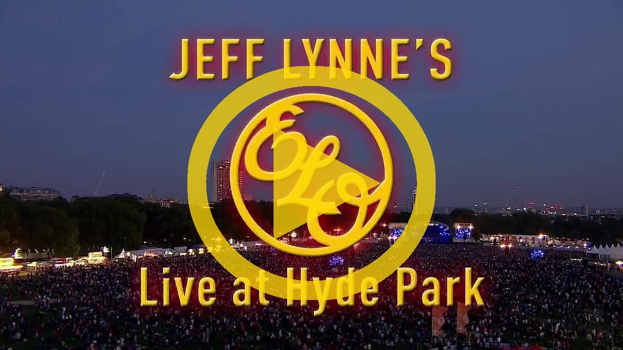 Jeff Lynne's ELO at Hyde Park backdrop