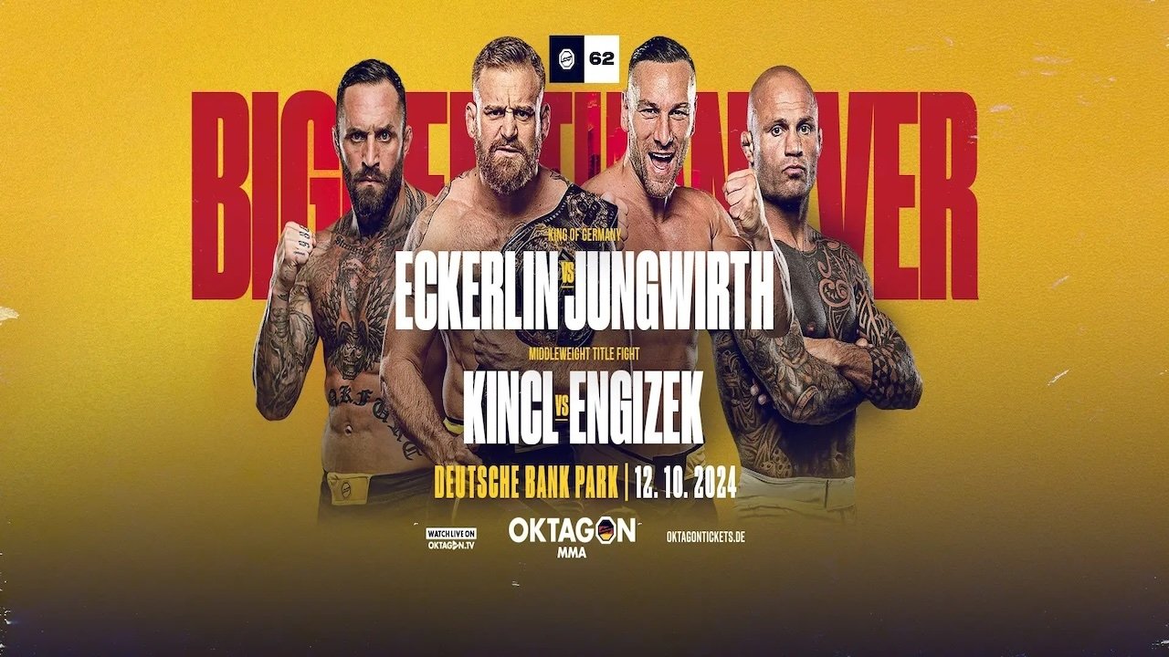 OKTAGON 62: Eckerlin vs. Jungwirth backdrop