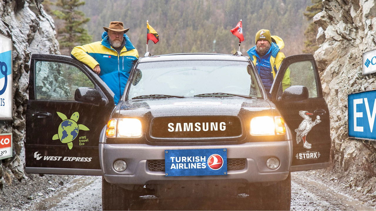 Starkaus ir Radzevičiaus kelionės backdrop
