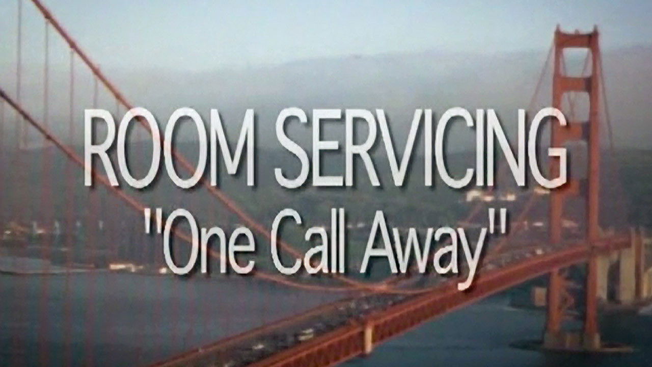 Room Servicing backdrop