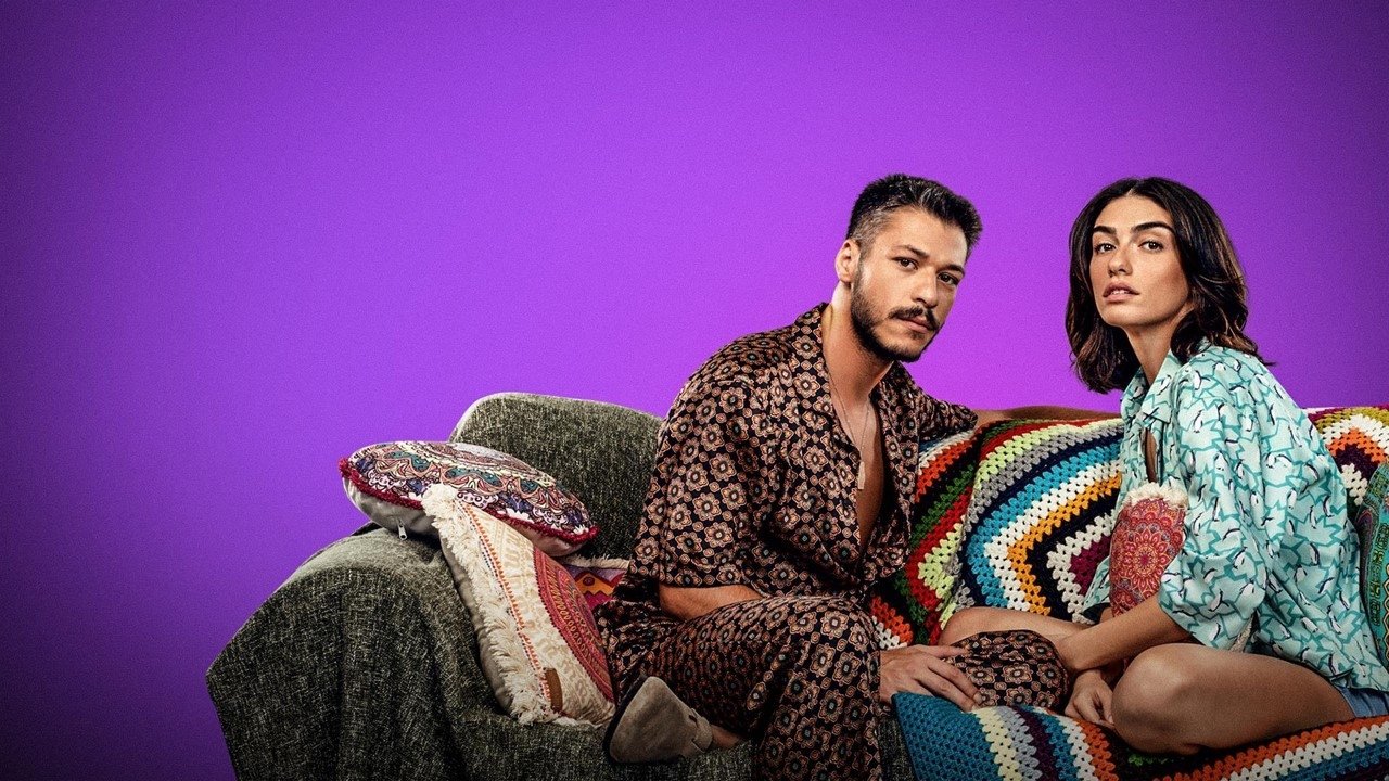 We're Just Friends backdrop