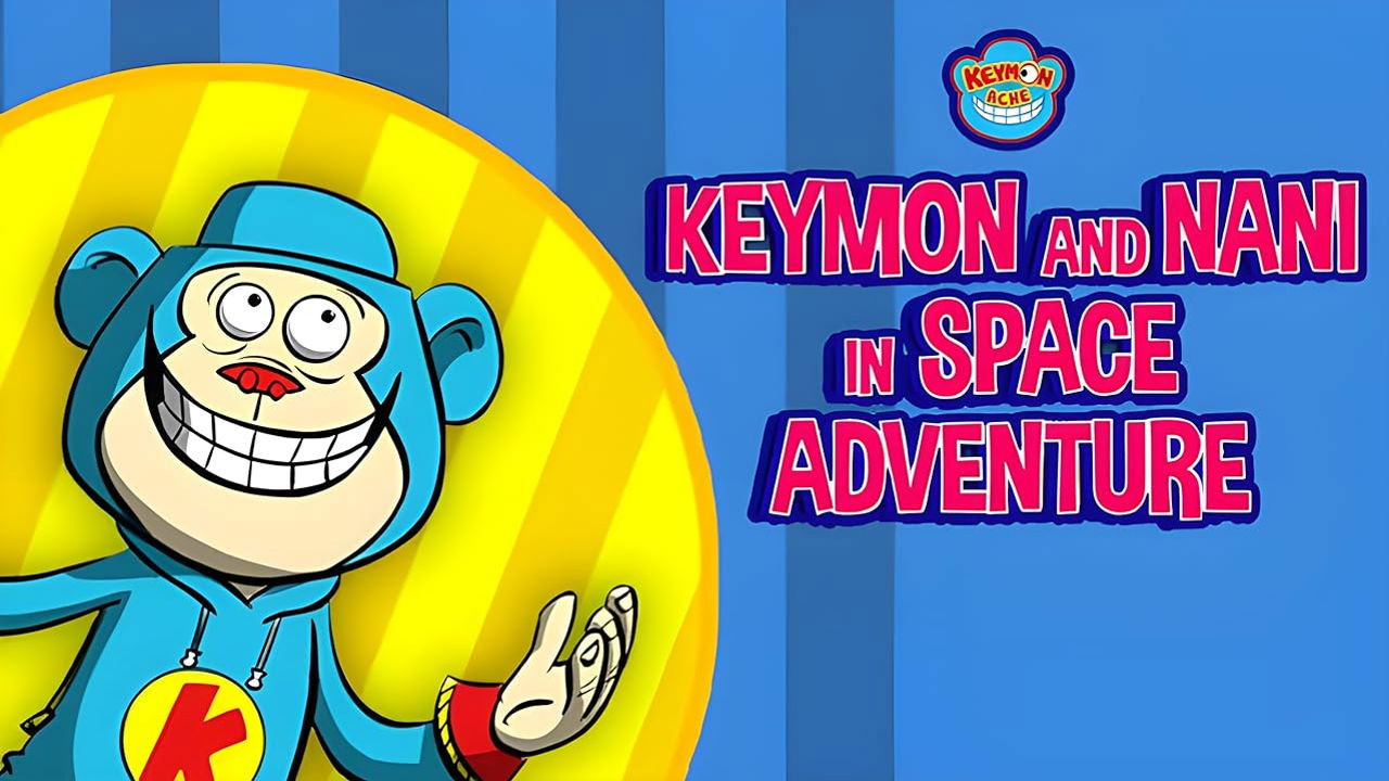 Keymon and Nani in Space Adventure backdrop