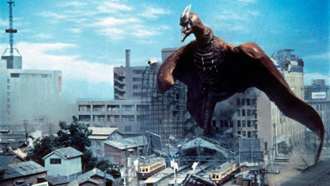 Rodan! The Flying Monster backdrop