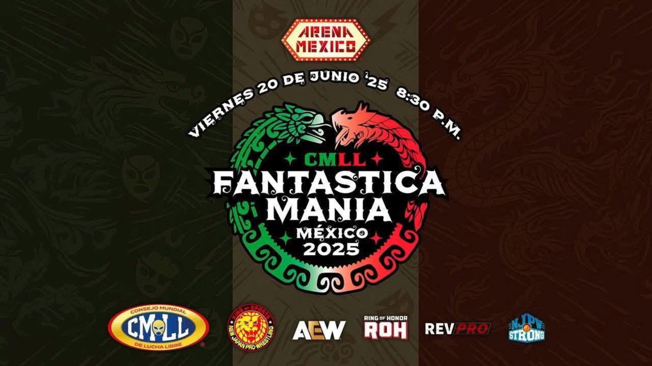 CMLL Presenta NJPW Fantastica Mania México 2025 backdrop