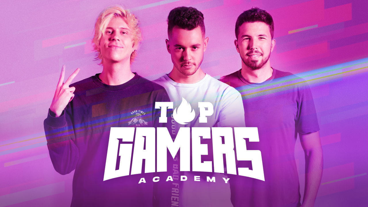 Top Gamers Academy backdrop