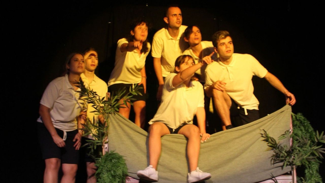 A besta da illa backdrop