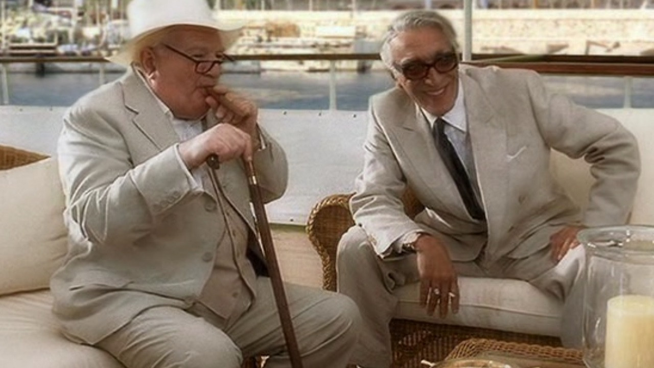 Callas & Onassis backdrop