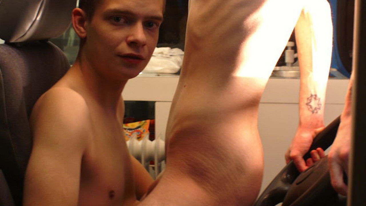 In the Arse backdrop